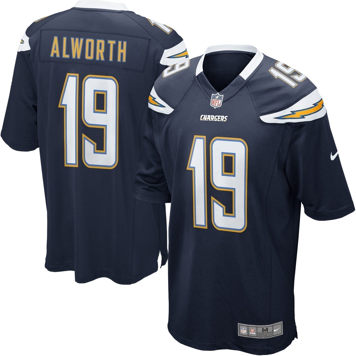 San Diego Chargers  Lance Alworth Gridiron Classics Retired   Game Jersey - Navy