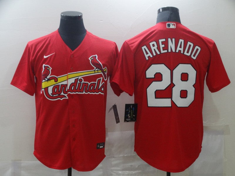 Men's St. Louis Cardinals Nolan Arenado Red Replica Baseball Jersey