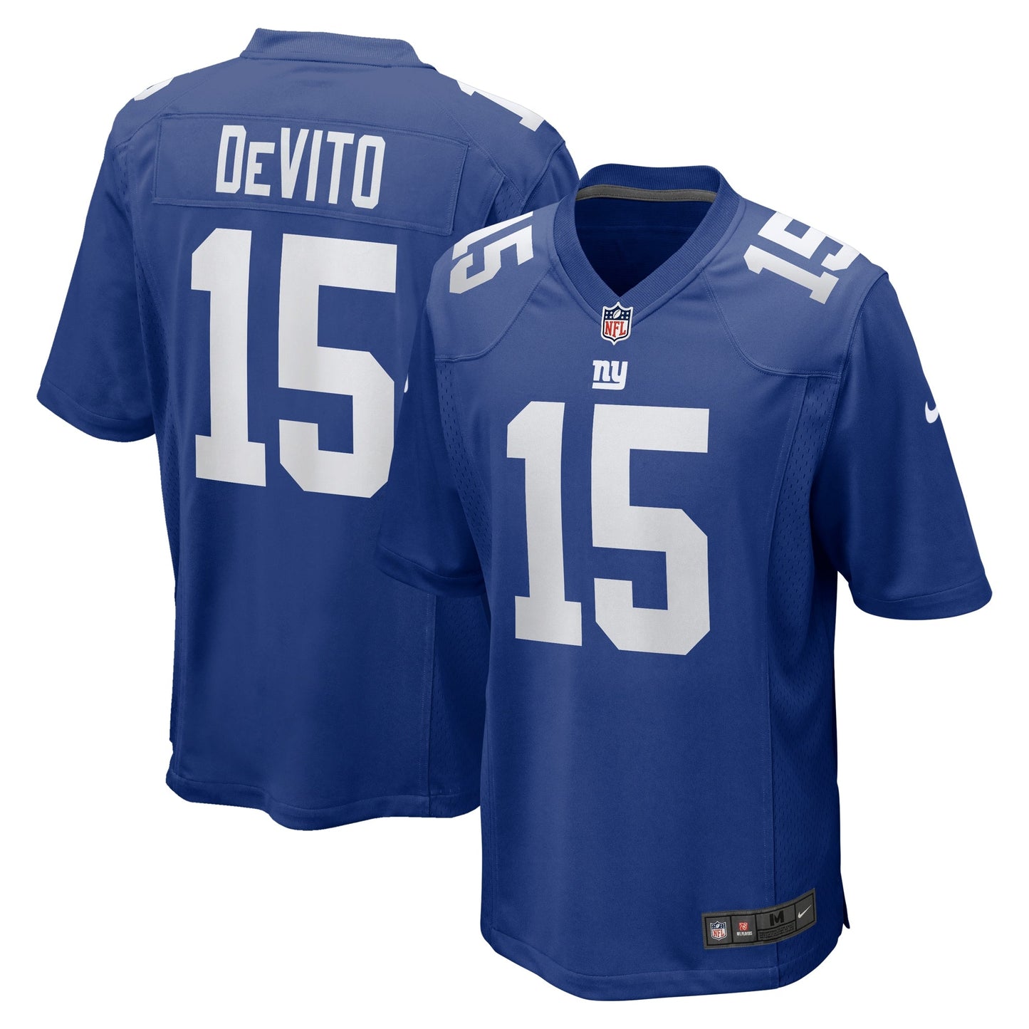 Tommy DeVito New York Giants    Game Jersey - Royal