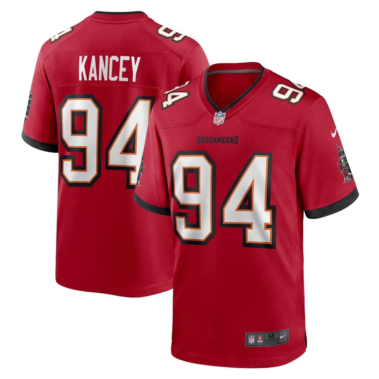 Calijah Kancey Tampa Bay Buccaneers   Game Jersey - Red