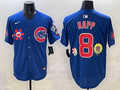 Men's Chicago Cubs Ian Happ #8 Royal Replica Player Jersey