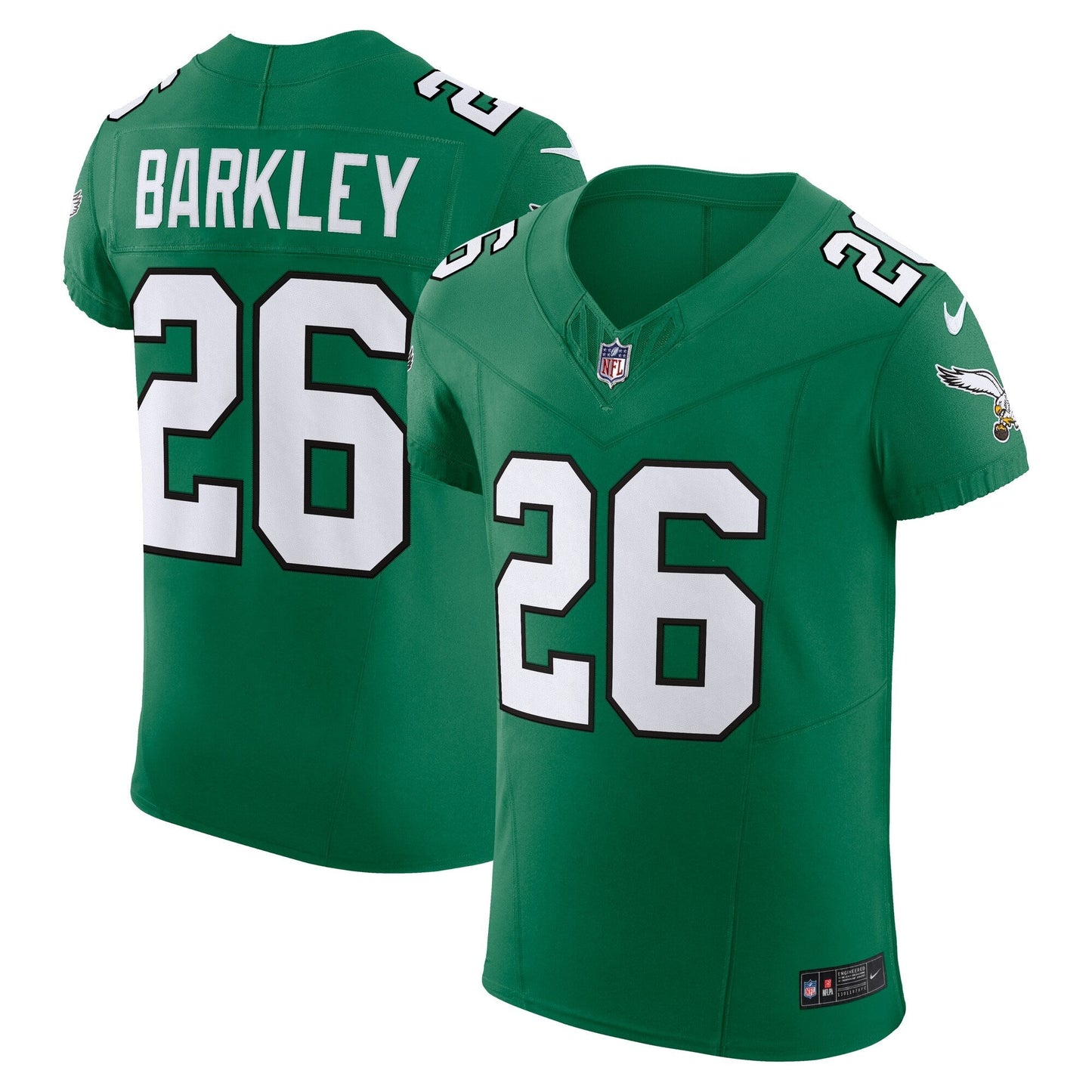 Philadelphia Eagles Saquon Barkley Kelly Green Alternate Vapor F.U.S.E. Elite Jersey