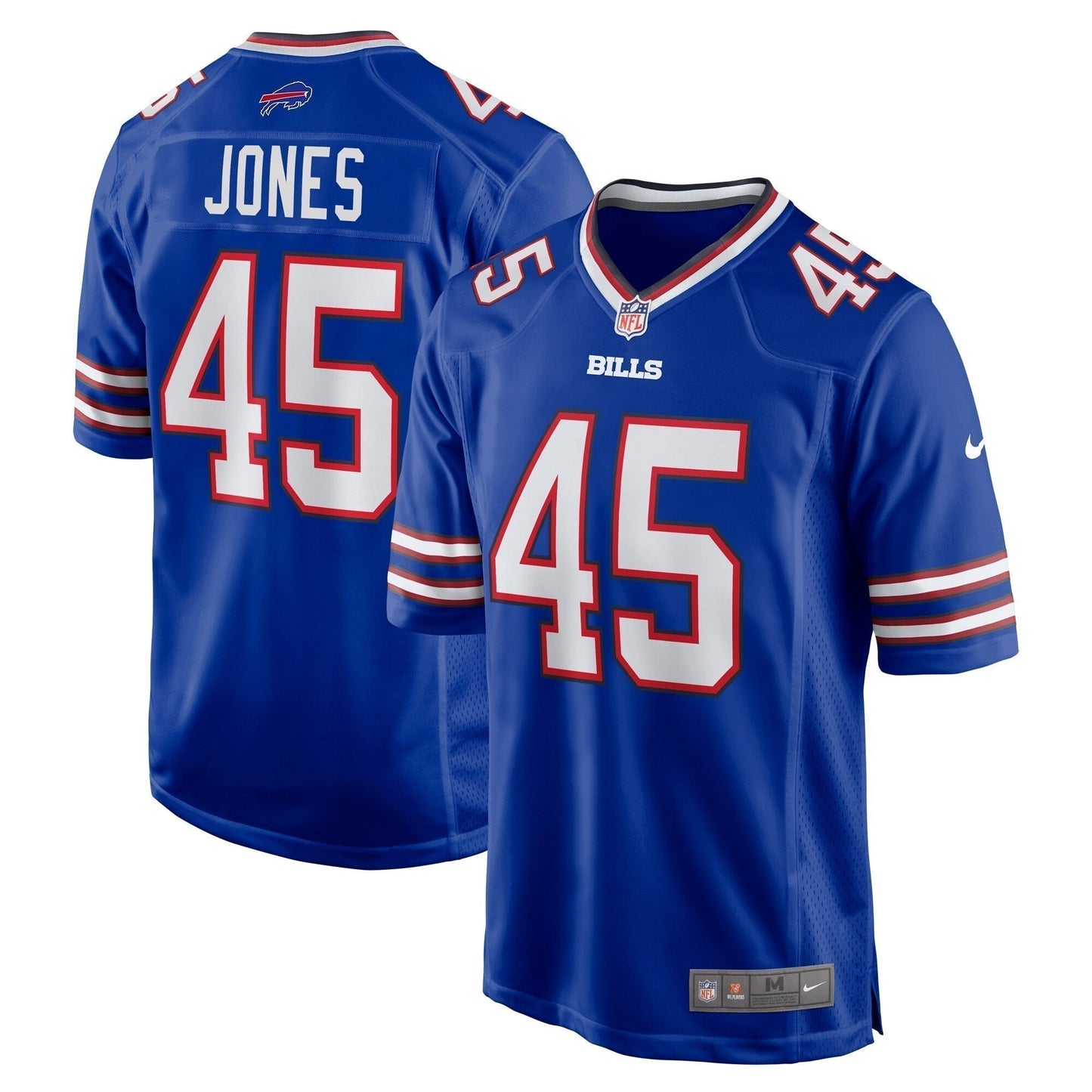 Deion Jones Buffalo Bills Game Jersey -  Royal