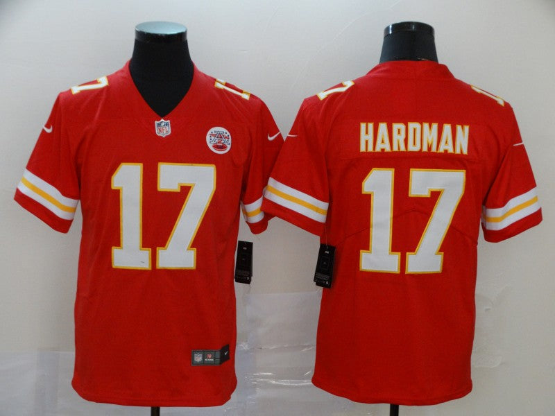 Men's Kansas City Chiefs Mecole Hardman Jr. Red Game Jersey