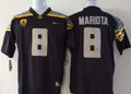 Men's Oregon Ducks Marcus Mariota Black Player Game Jersey