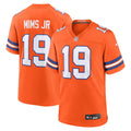 Marvin Mims Jr Denver Broncos  Mile High Collection 1977 Throwback   Game Jersey - Orange