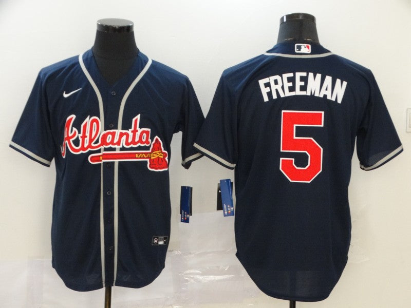 Men's Atlanta Braves Freedie Freeman MLB White Replica Jersey