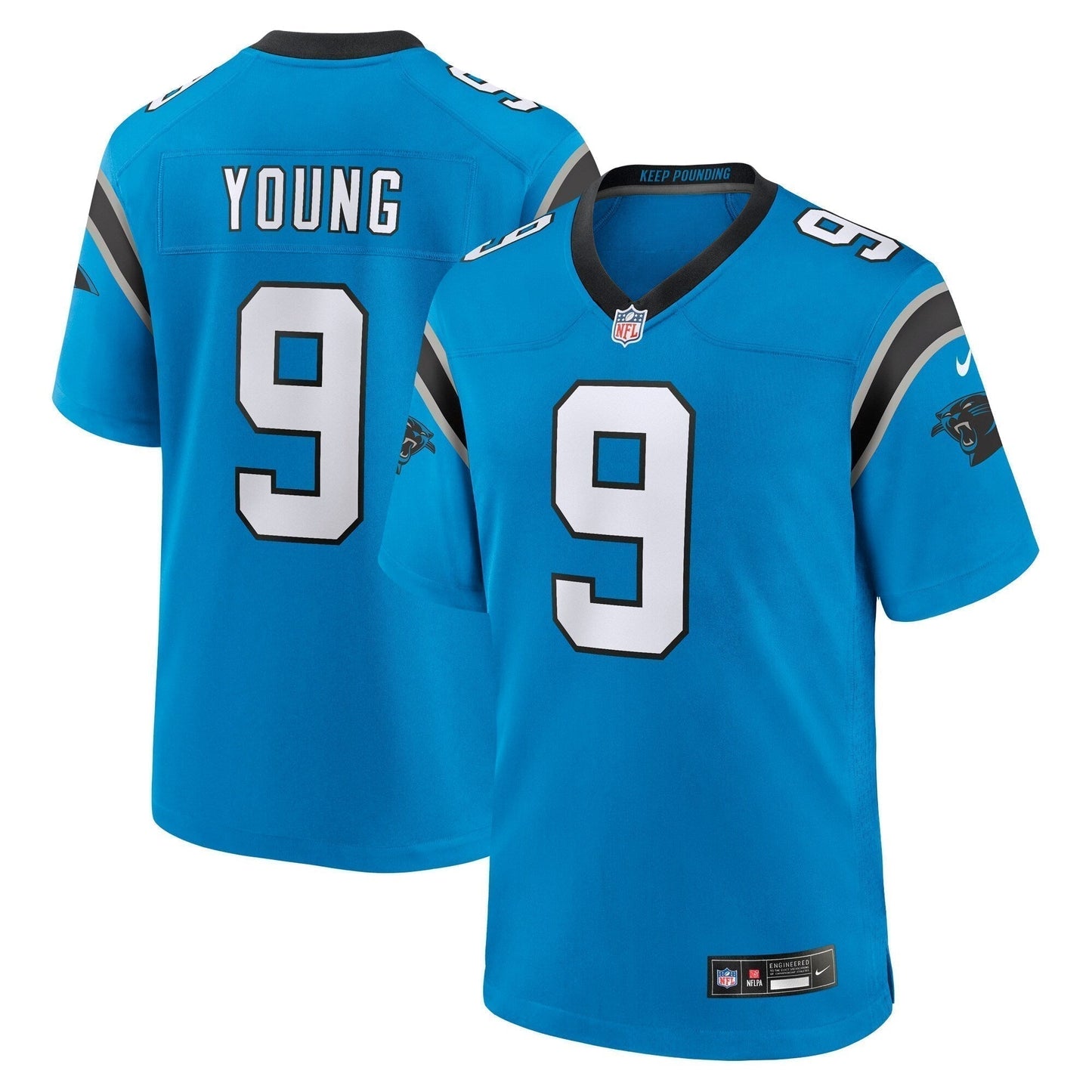 Bryce Young Carolina Panthers  Alternate Game Jersey - Blue