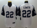 Men's Dallas Cowboys Emmitt Smith White Game Player Jersey