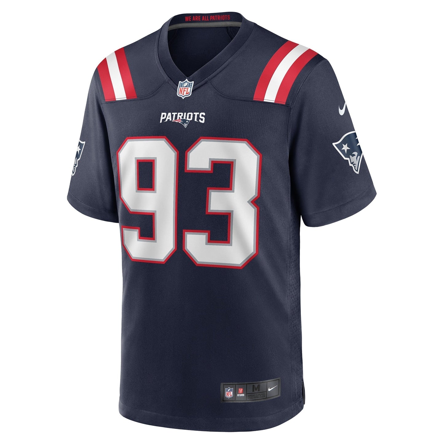 New England Patriots Richard Seymour Navy Retired Player Game Jersey