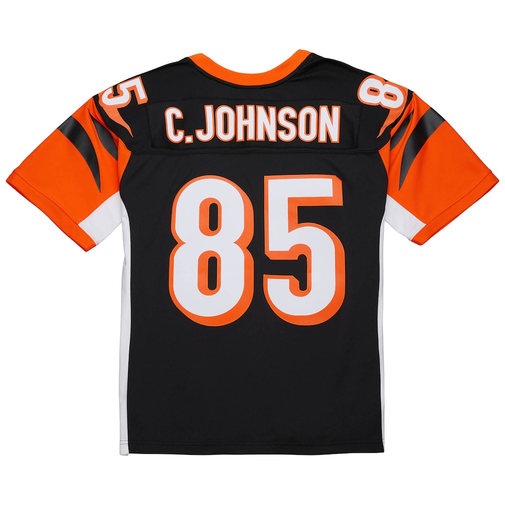 C.Bengals #85 Chad Johnson  Black 2004 Legacy Replica Jersey