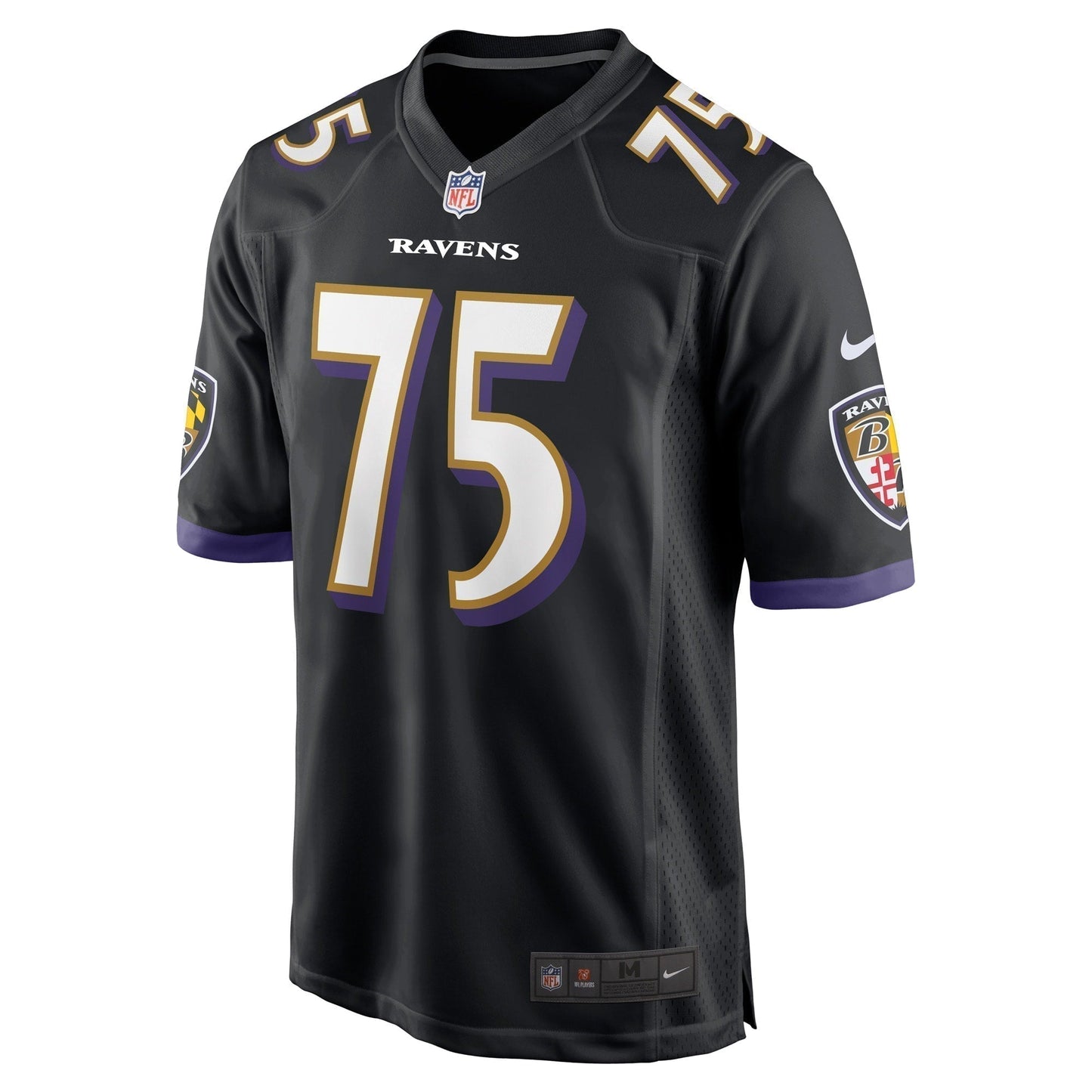 Jonathan Ogden Baltimore Ravens  Retired   Jersey - Black