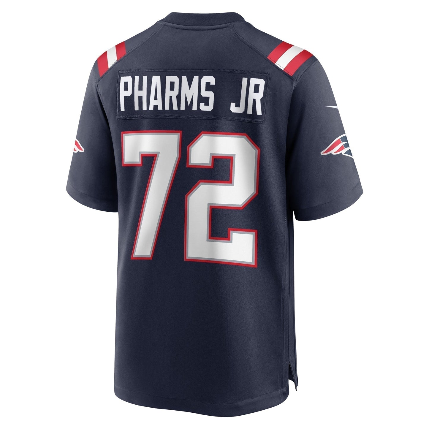 Jeremiah Pharms Jr. New England Patriots  Game   Jersey - Navy