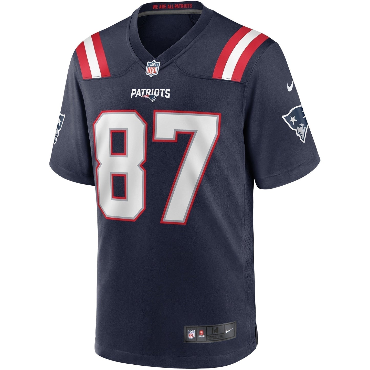 Ben Coates New England Patriots  Game Retired   Jersey - Navy