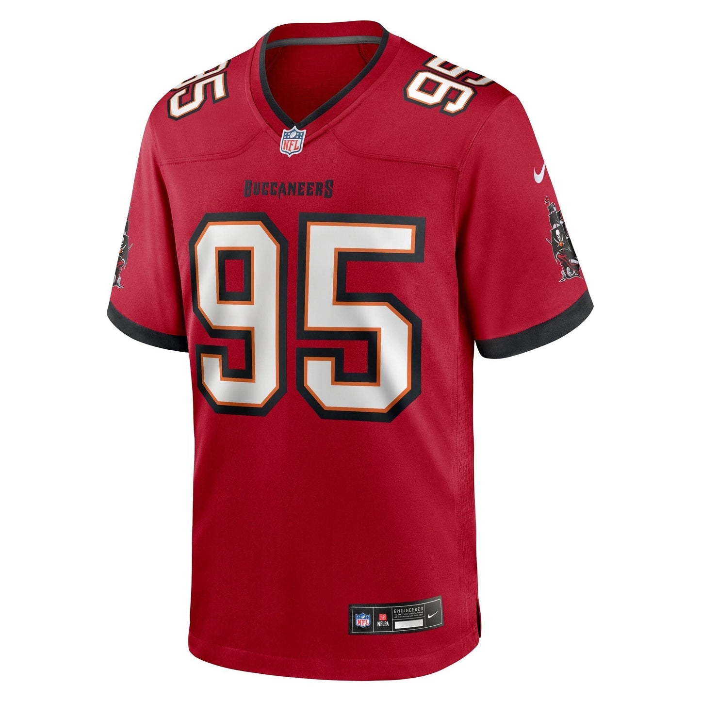 Tampa Bay Buccaneers Elijah Roberts Red Team Game Jersey