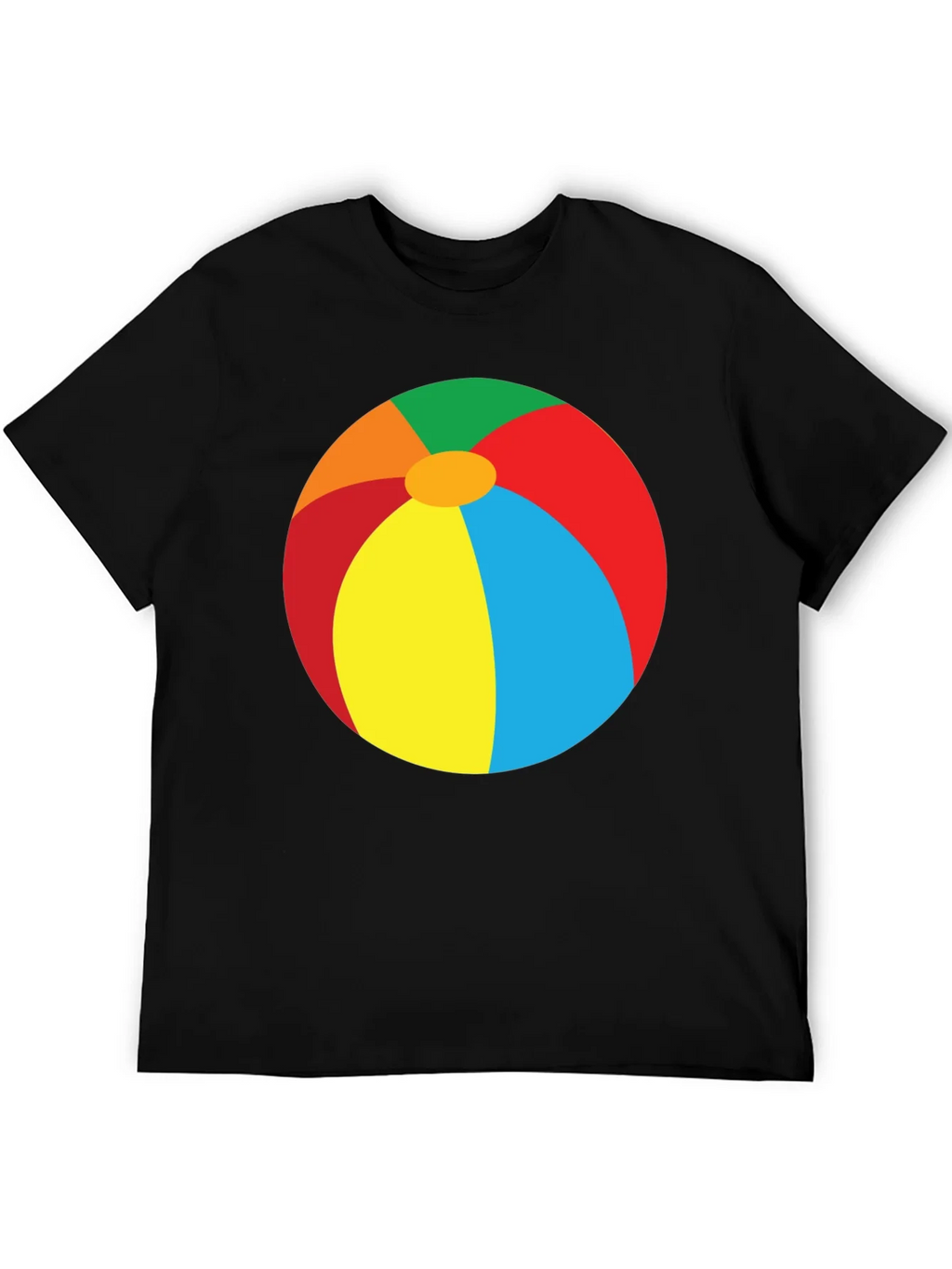 Beach Ball Graphic Tee - Summer Fun T-Shirt