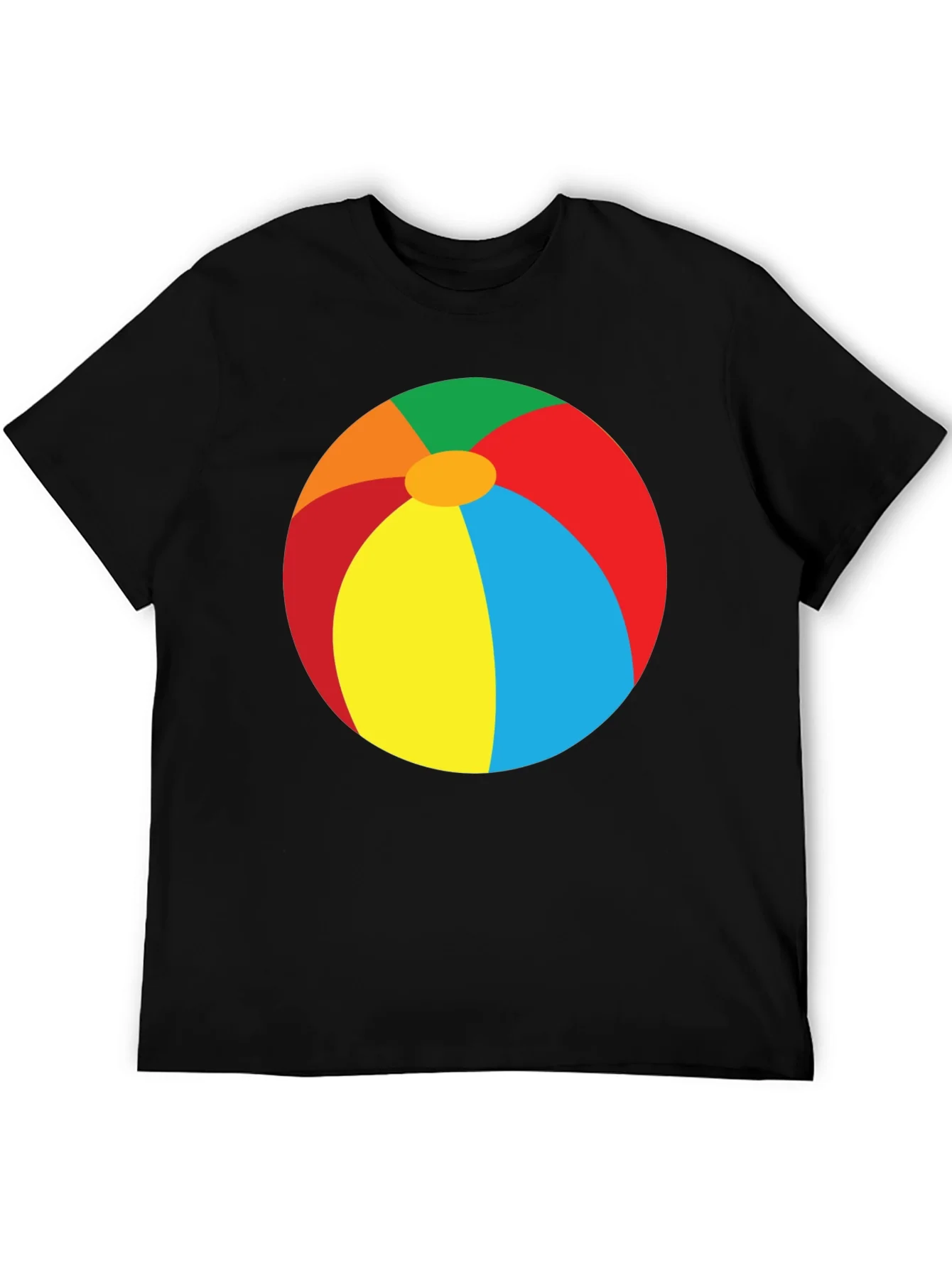Beach Ball Graphic Tee - Summer Fun T-Shirt