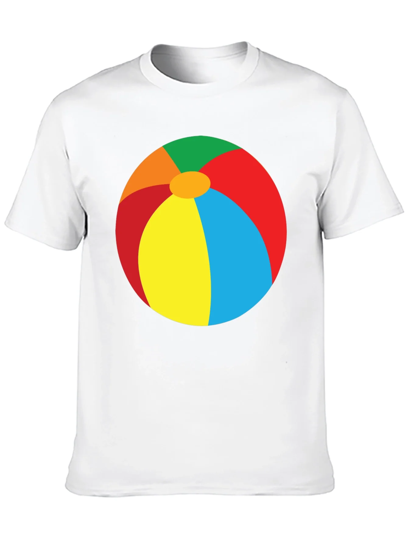Beach Ball Graphic Tee - Summer Fun T-Shirt