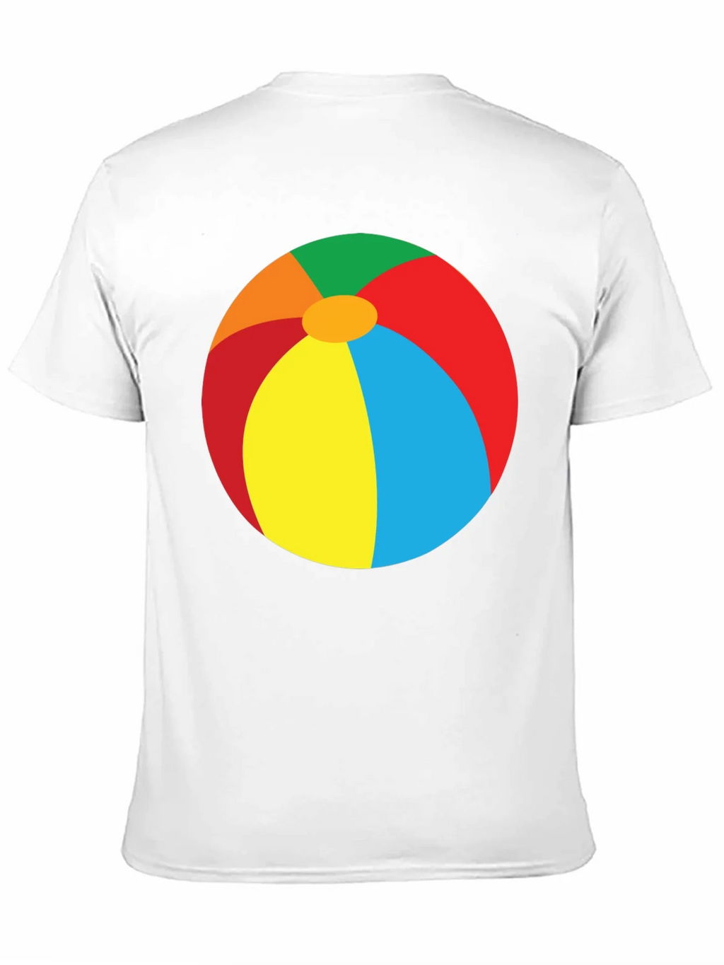Beach Ball Graphic Tee - Summer Fun T-Shirt
