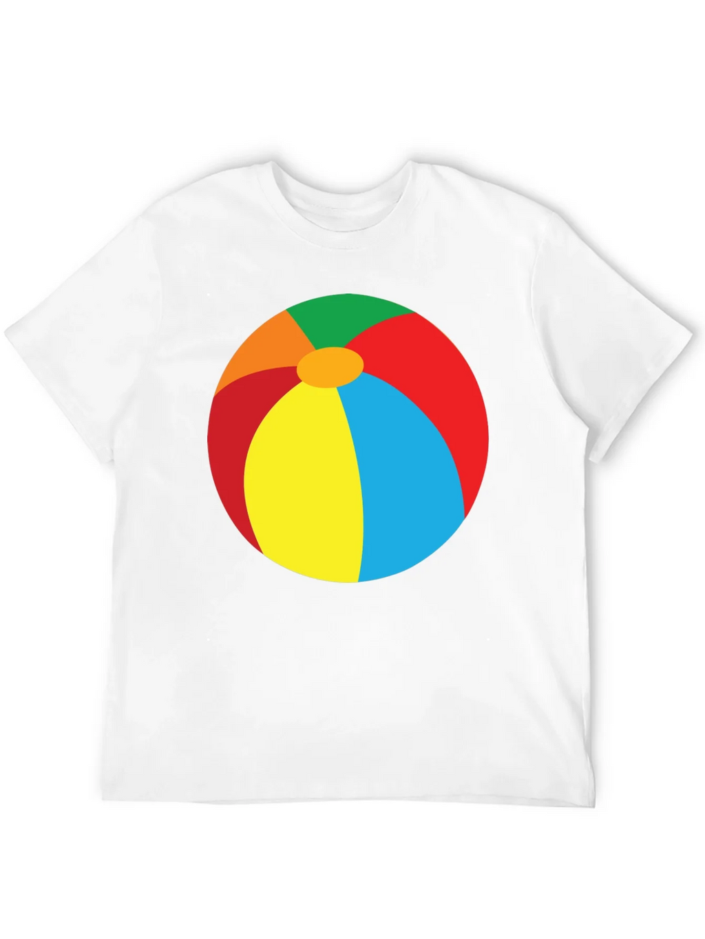 Beach Ball Graphic Tee - Summer Fun T-Shirt