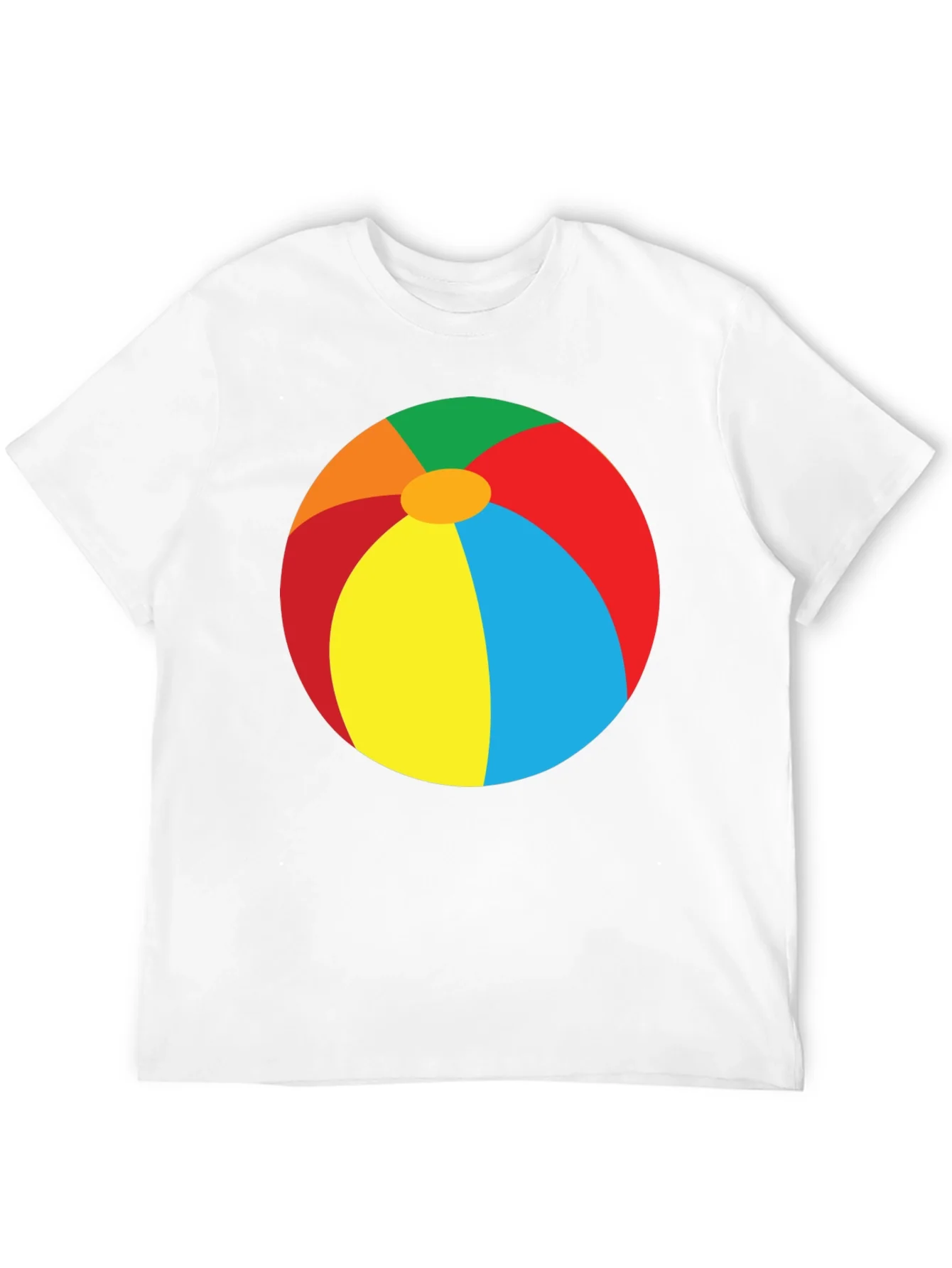 Beach Ball Graphic Tee - Summer Fun T-Shirt