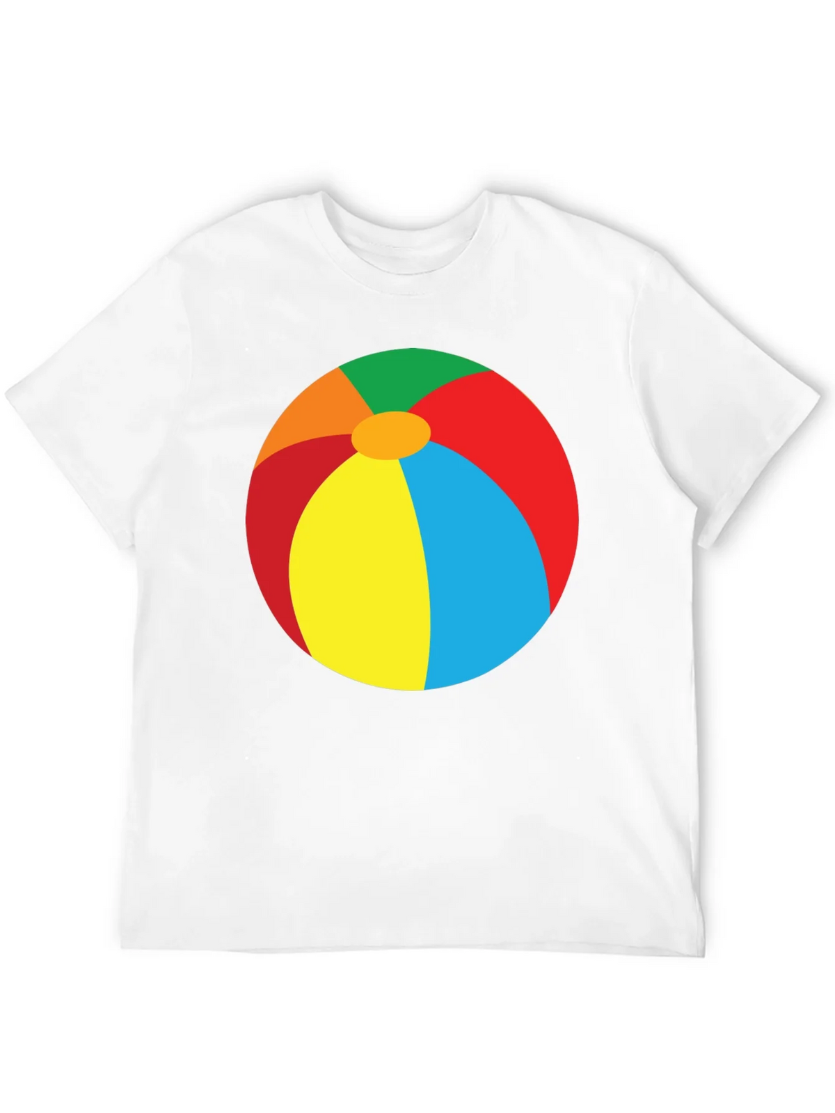 Beach Ball Graphic Tee - Summer Fun T-Shirt