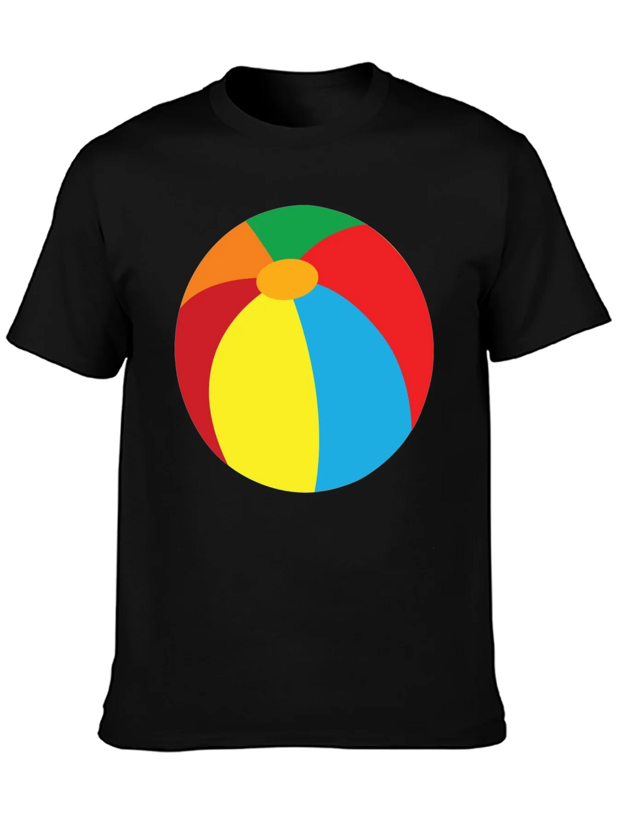 Beach Ball Graphic Tee - Summer Fun T-Shirt