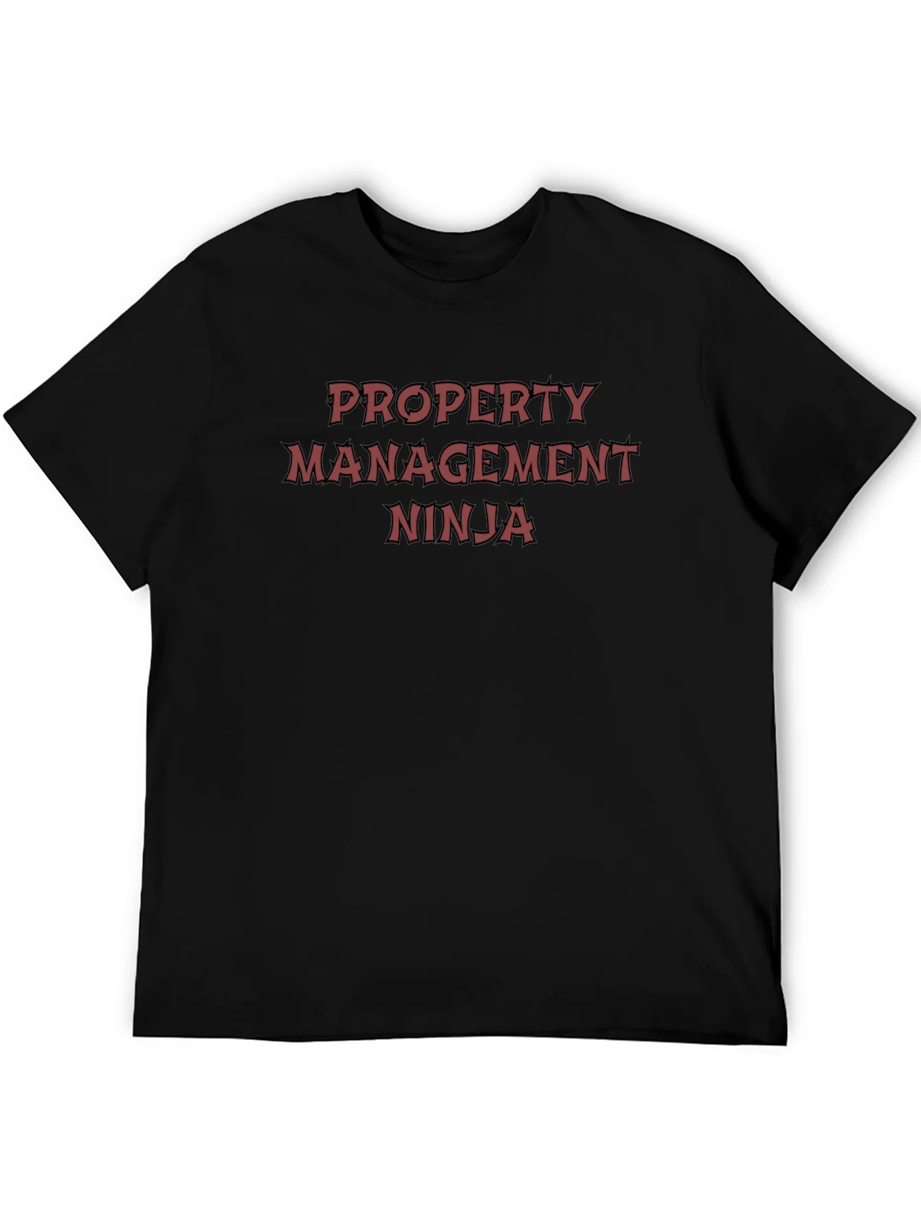 Property Management Ninja T-Shirt - Black