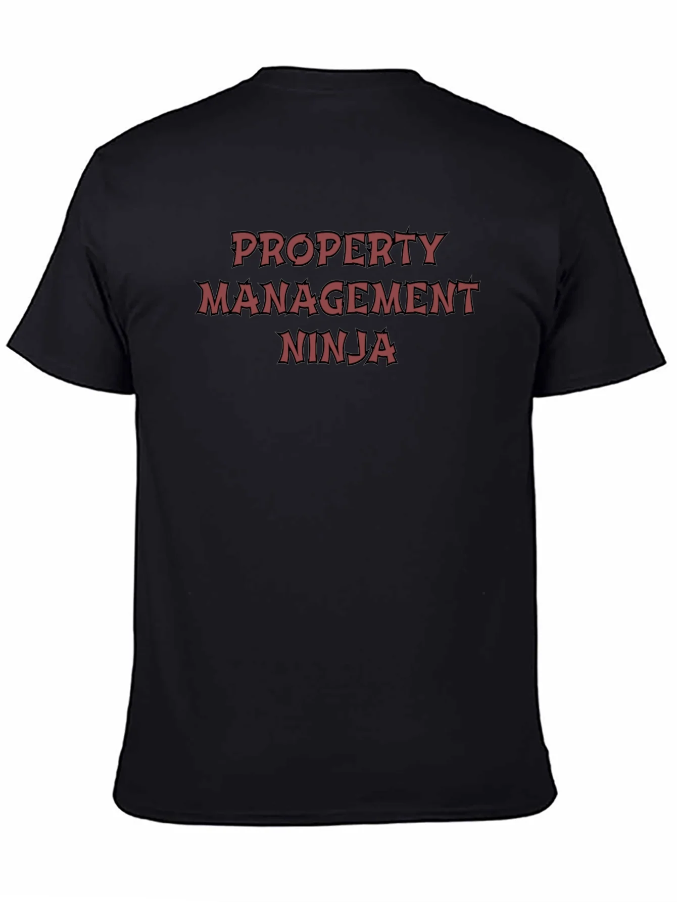 Property Management Ninja T-Shirt - Black