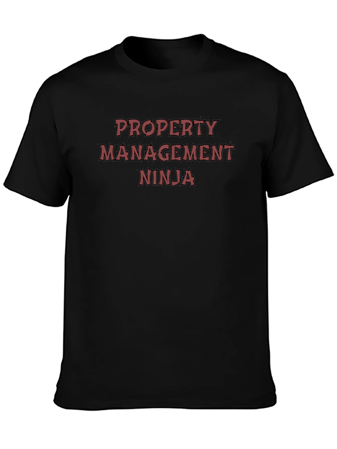 Property Management Ninja T-Shirt - Black