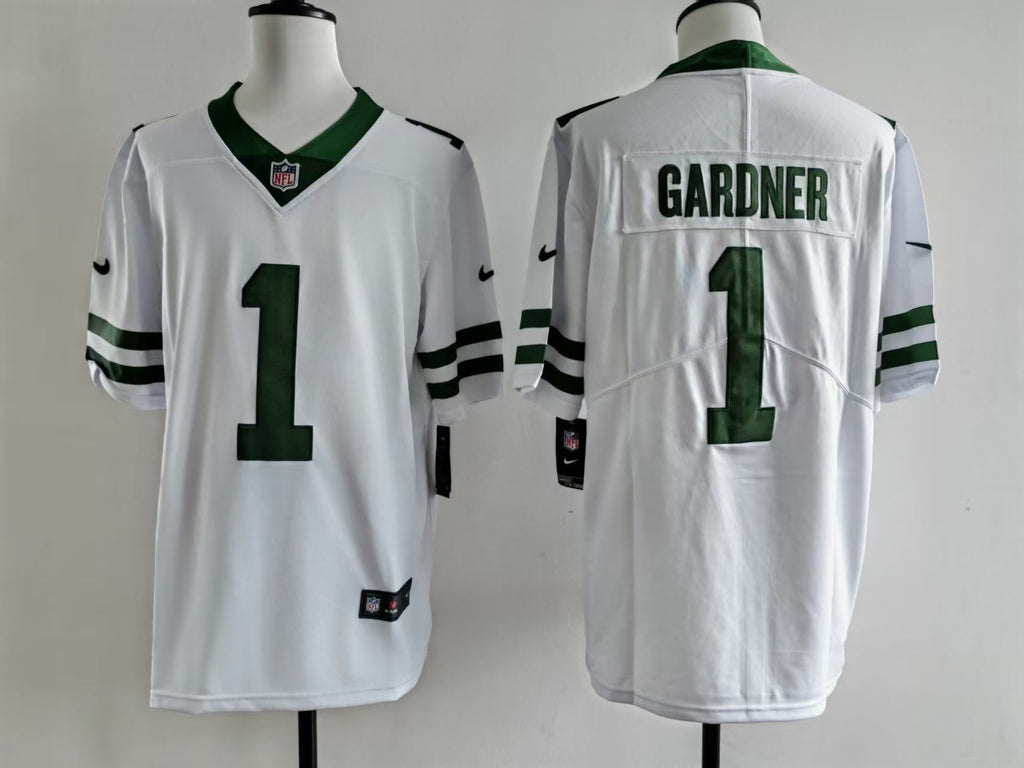 Men's New York Jets Ahmad Sauce Gardner Jersey-White