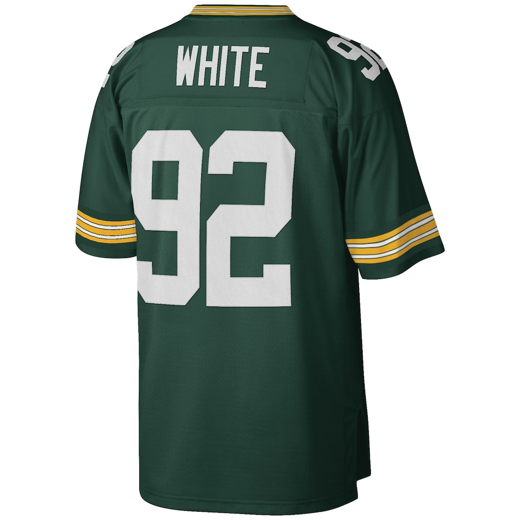 GB. Packers #92 Reggie White 1993  Green Big & Tall 1996 Retired Player Replica Jersey