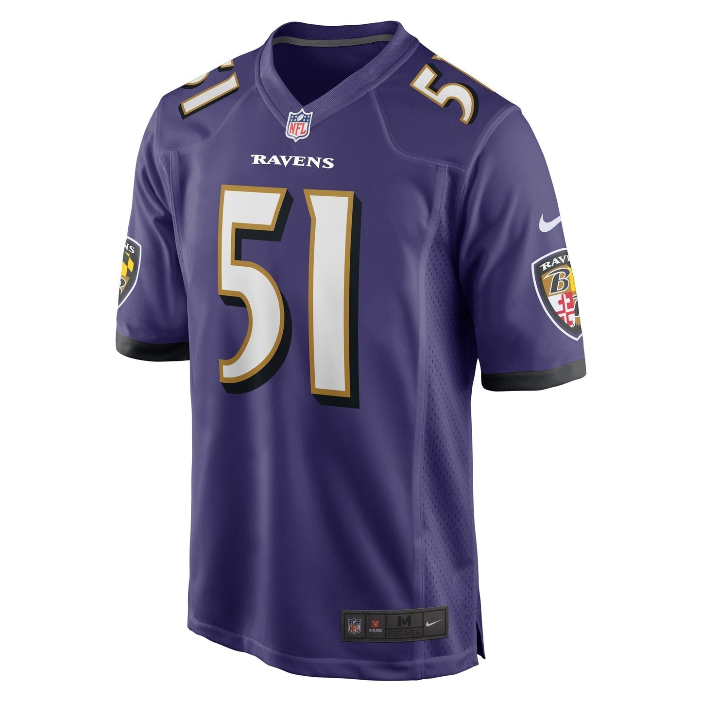 Josh Ross Baltimore Ravens  Game   Jersey - Purple