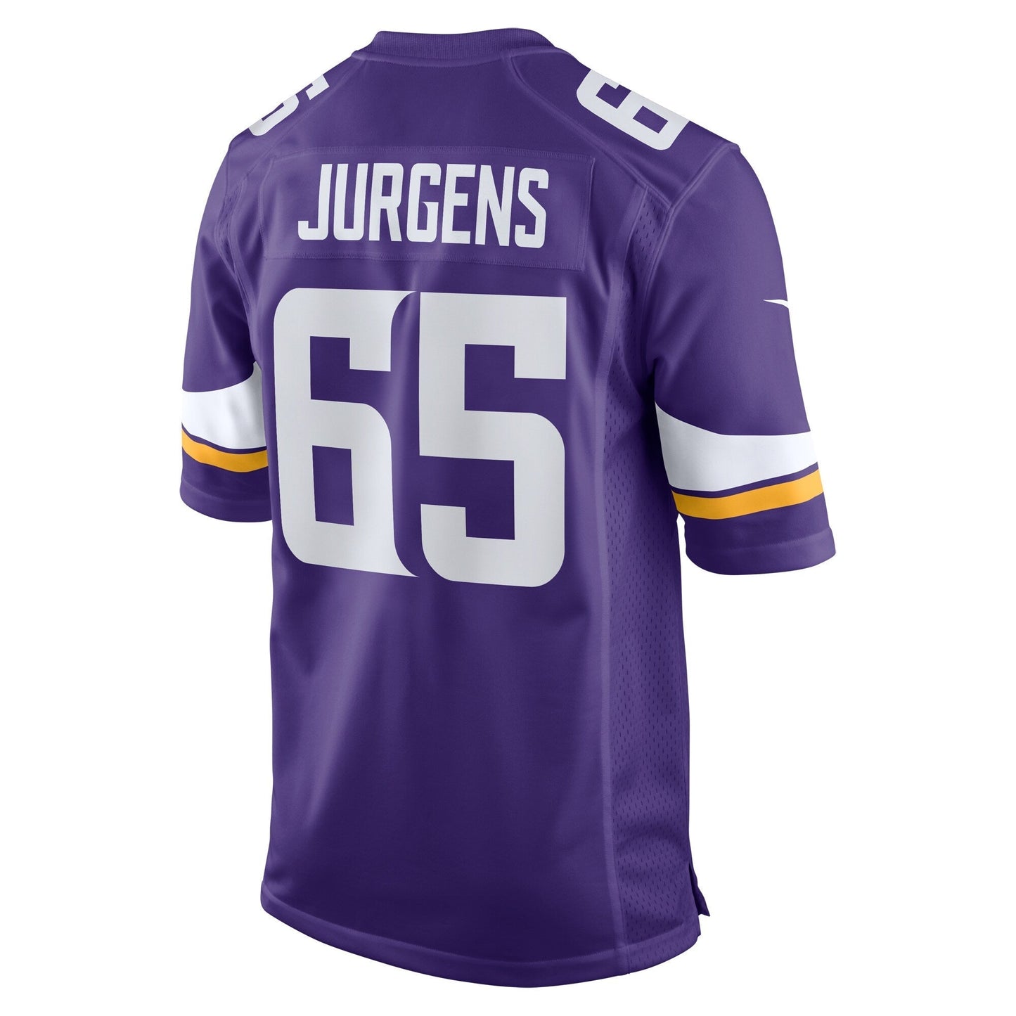Michael Jurgens Minnesota Vikings  Game Jersey -  Purple