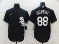Men's Chicago White Sox Luis Robert Black Replica Baseball Jersey