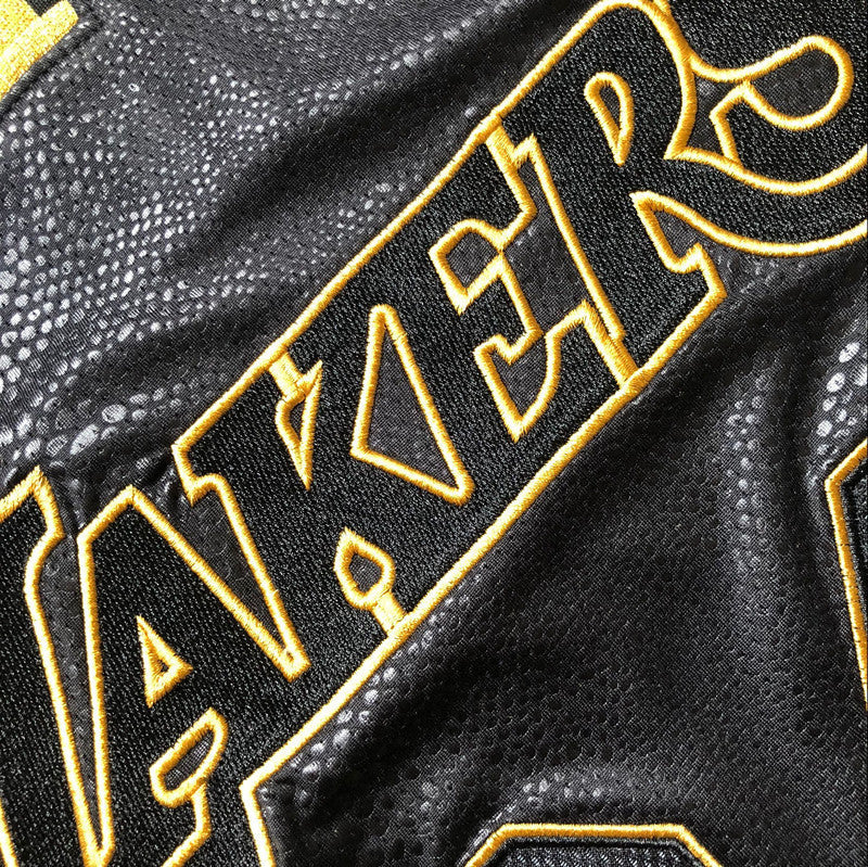 24#Kobe Bryant Retirement Commemorative Fully Embroidered Jersey