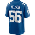 IN.Colts #56 Quenton Nelson Royal Player Game Jersey