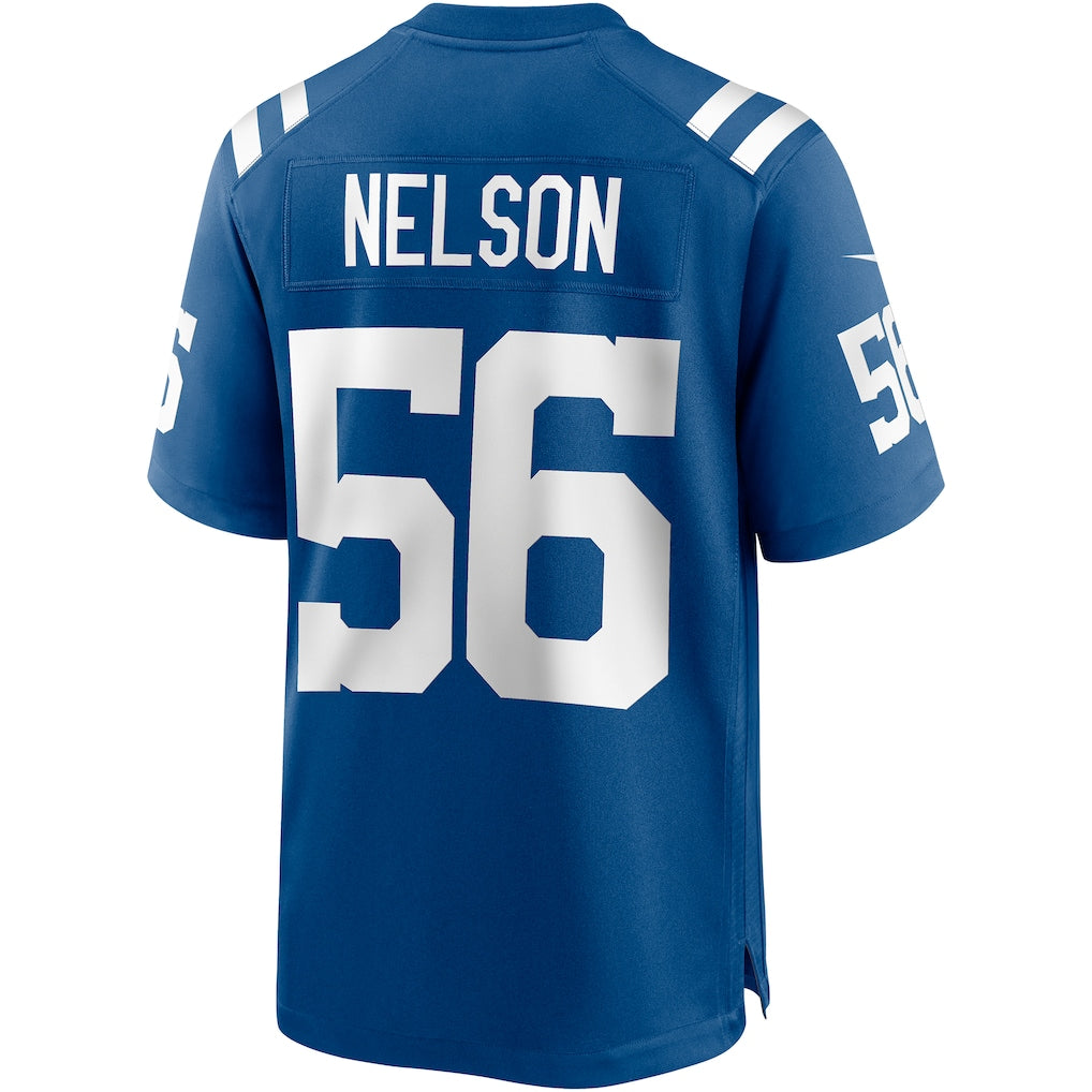 IN.Colts #56 Quenton Nelson Royal Player Game Jersey