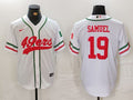 Men's San Francisco 49ers Deebo Samuel White Player Game Jersey