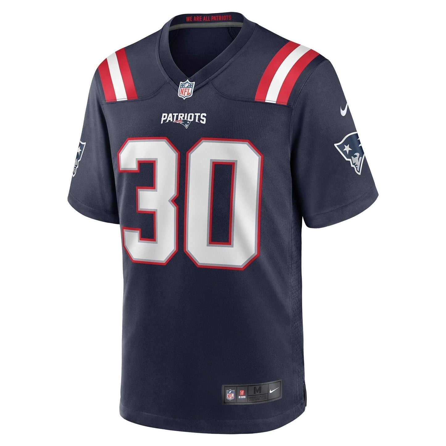 Mack Wilson New England Patriots  Game Jersey - Navy
