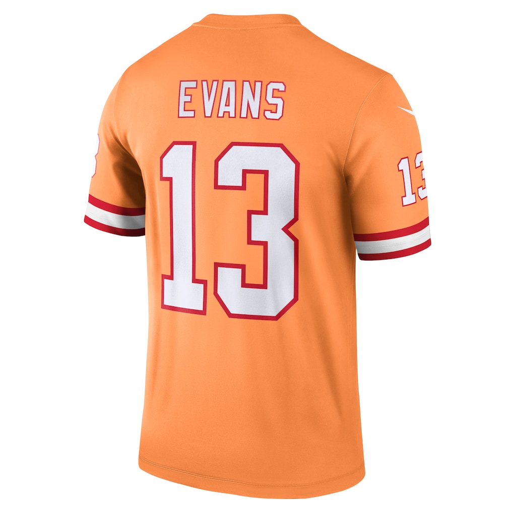 TB.Buccaneers #13 Mike Evans Orange Legend Player Performance Top Jersey