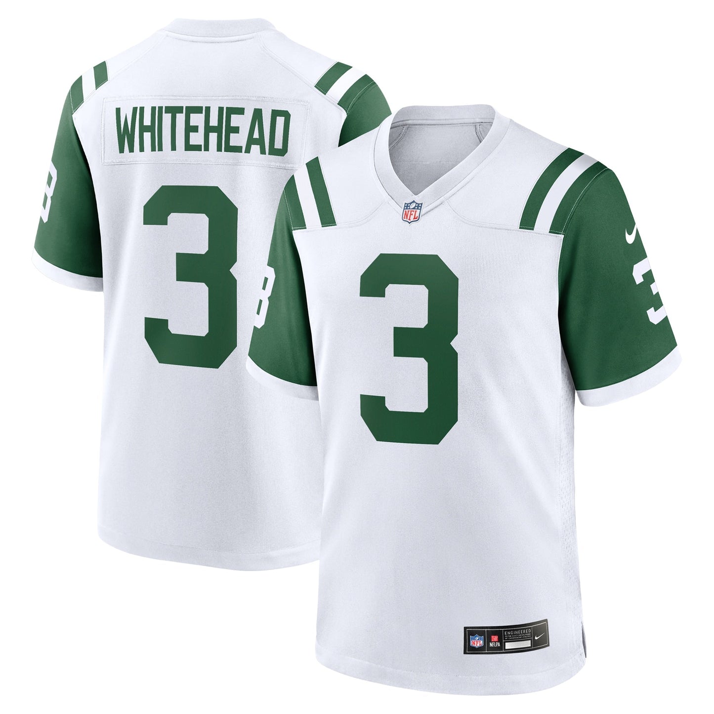 Jordan Whitehead New York Jets  Classic Alternate   Game Jersey - White
