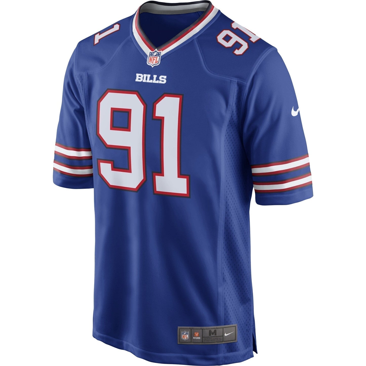 Ed Oliver Buffalo Bills Team Game   Jersey - Royal