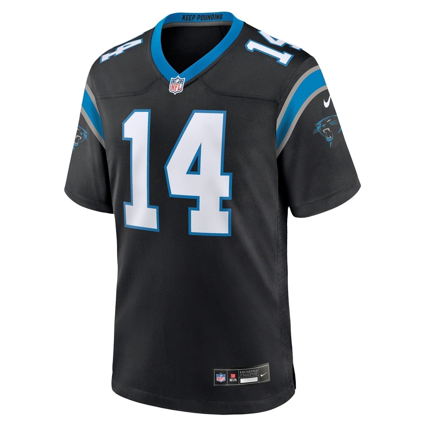 Andy Dalton Carolina Panthers  Team Game Jersey - Black