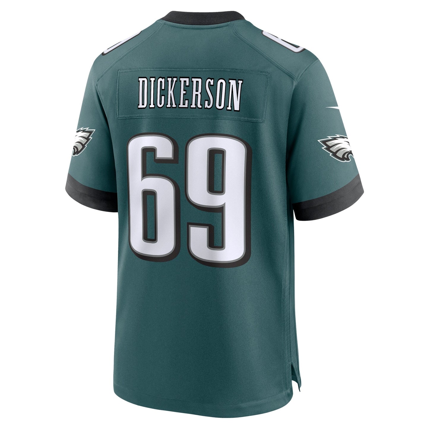 Landon Dickerson Philadelphia Eagles  Team Game Jersey - Midnight Green