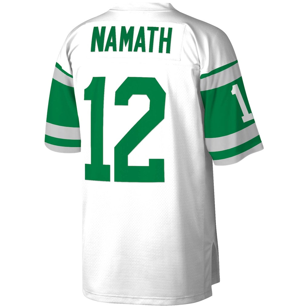 NY.Jets #12 Joe Namath  White Legacy Replica Jersey