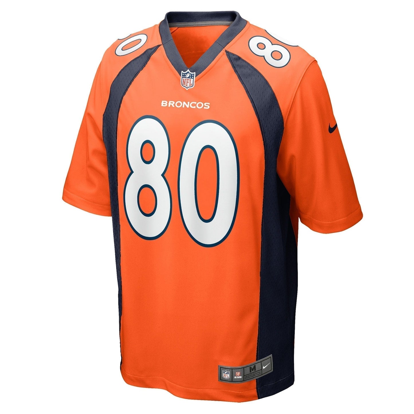 Greg Dulcich Denver Broncos  Game   Jersey - Orange