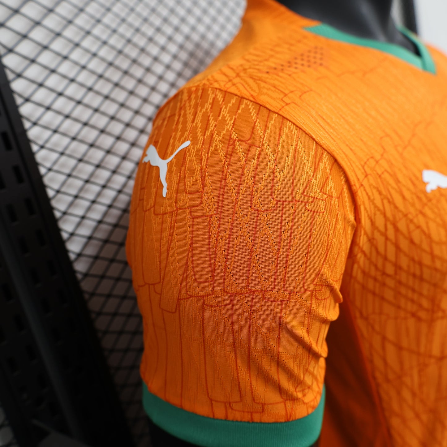2026 Perforated Ivory Coast Home Player Version Jersey