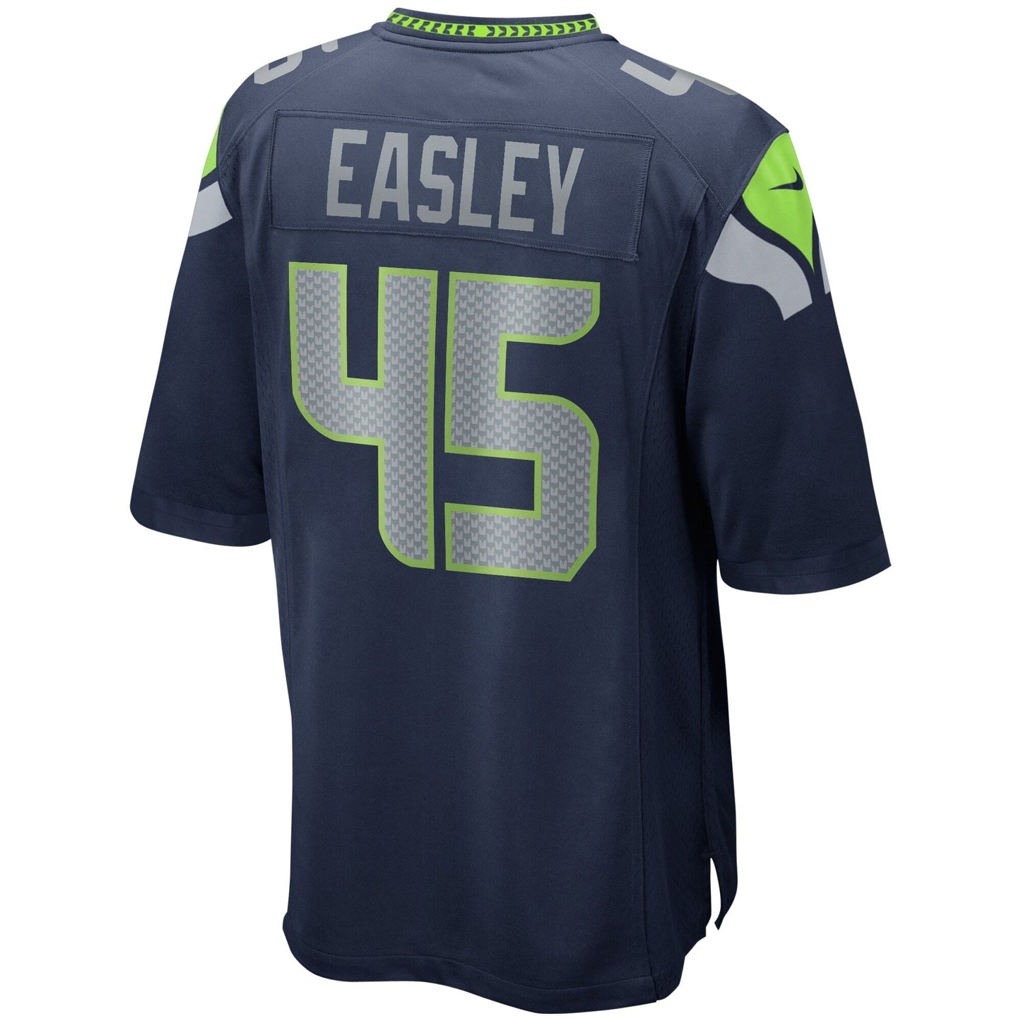 Kenny Easley Seattle Seahawks  Game Retired   Jersey - College Navy