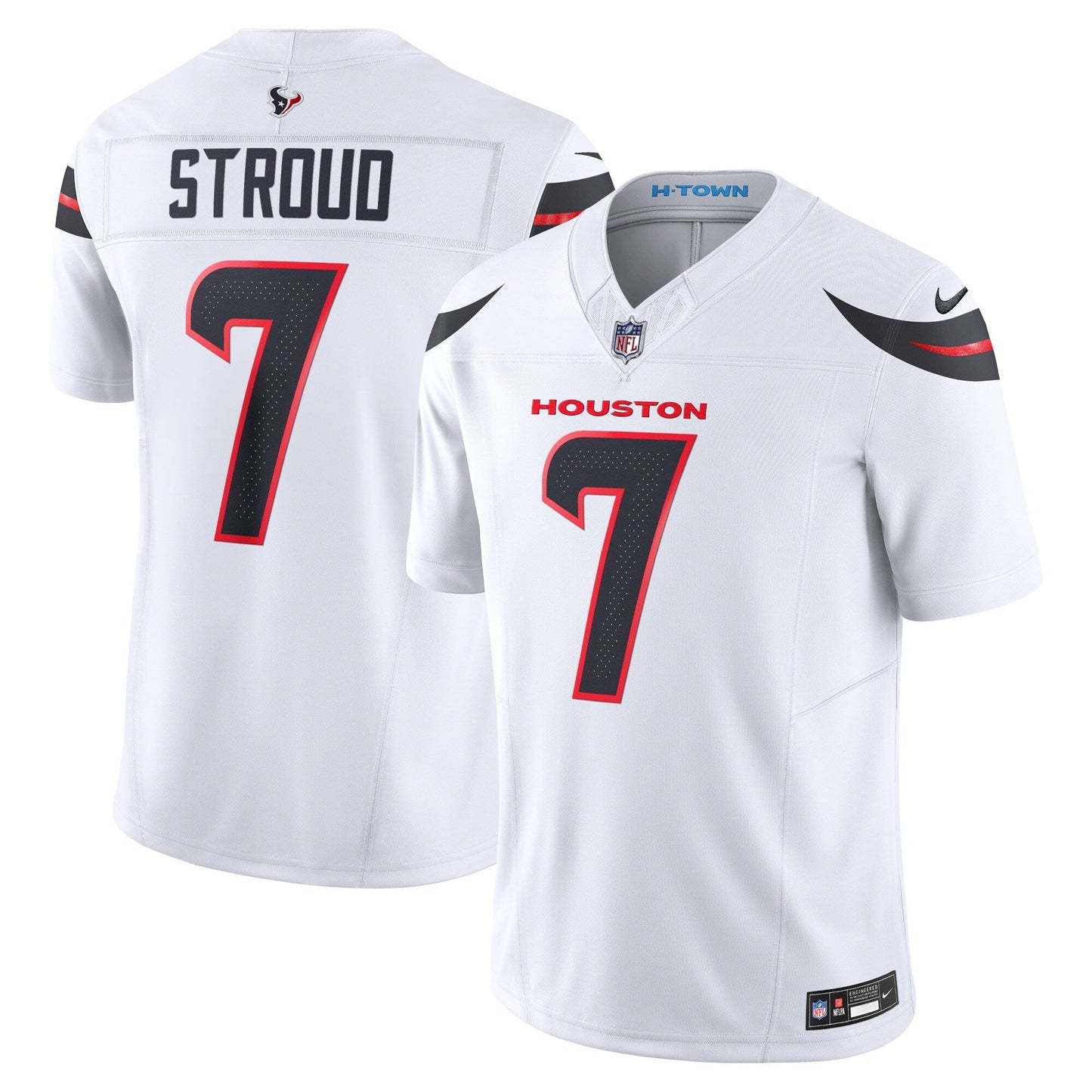 Houston Texans C.J. Stroud White Vapor F.U.S.E. Limited Jersey